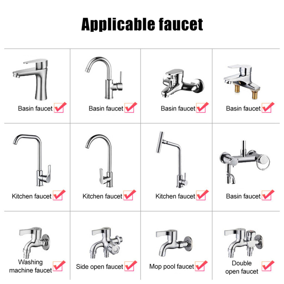 Pressurized Household Handhled Shower Sprayer Hand Shower Faucet Kit Hair Washing Accessories 9361323726000