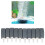 10pcs Fish Tank Air Bubble Stone Aerator Pond Pump Disk Aquarium Pump Hydroponic Oxygen Plate 1