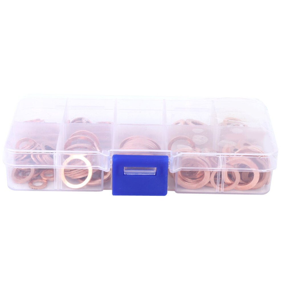 Copper Gasket Hardware Accessory Fasteners Sealing Washer Industrial Parts200pcs 7651323728961