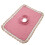 Pinkes Spa-Massagebettlaken mit Loch, 50x80cm, Polyester 1