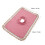 Pinkes Spa-Massagebettlaken mit Loch, 50x80cm, Polyester 15