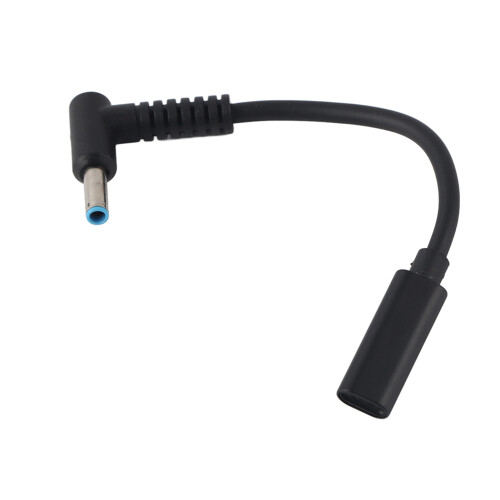 Type-C Female zu 4,5mm x 0,6mm Netzadapterkabel 65W, 15cm 1