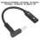 Type-C Female zu 4,5mm x 0,6mm Netzadapterkabel 65W, 15cm 9