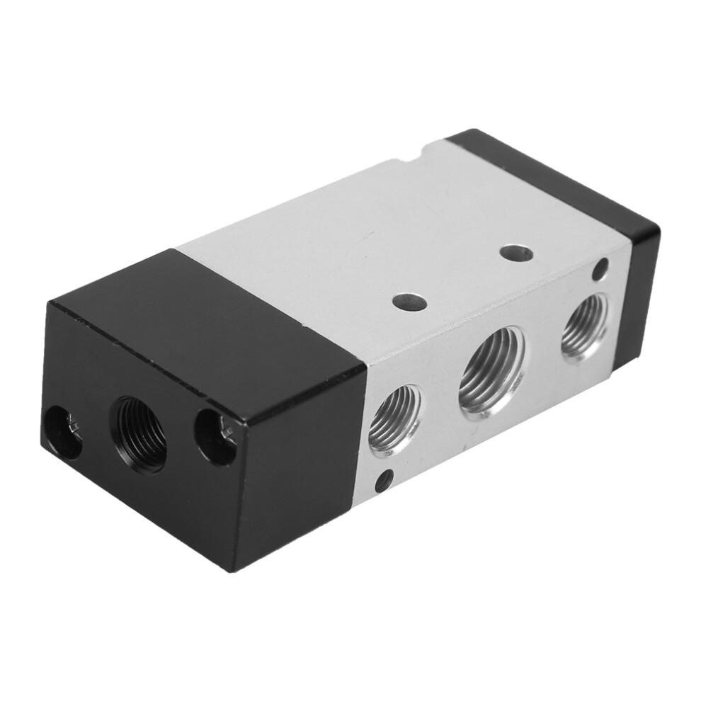 2-Position 5-Way Pneumatic Control Valve Air Valve Aluminum Alloy Mechanical Accessory4a410-15 G1/2 Inch 5071323729713