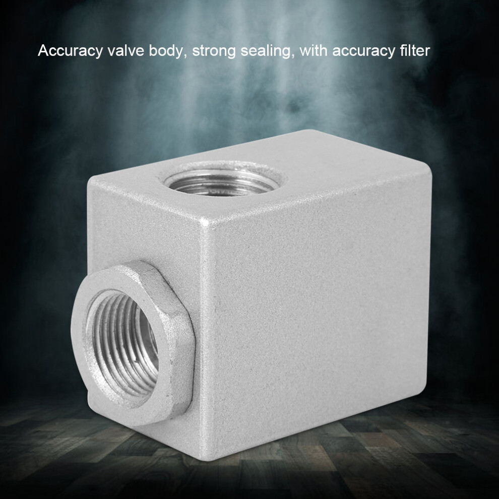 Quick Exhaust Valve Aluminum Alloy Large Ventilation G3/8in for Air 0-0.95Mpa QE-03
