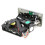 Comparative Coin Selector Box Acceptor CPU with LED Light Flip Cover for Game Machine Silver 11