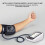 Digitaler Arm-Blutdruckmesser mit Sprachfunktion, 13x10x5,7cm 14