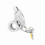 Stainless Steel Tyre Changer Duck Head Insert 10