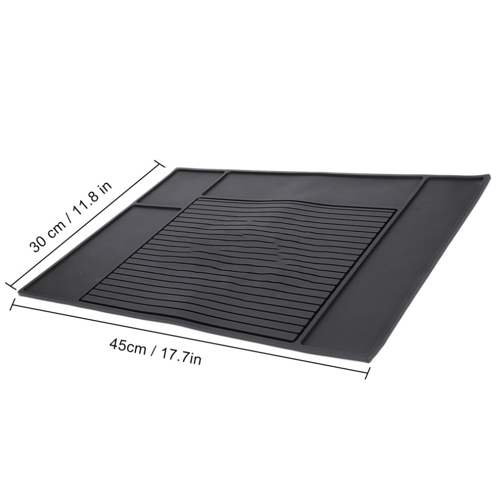 30x45cm Hairdressing Tool Non slip Mat Anti Skid Pad Storage Organizer for Hair Salon Use