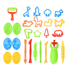 26-tlg. Farbton-Fimo-Set für Kinder – DIY Kunst und Bastelspielzeug