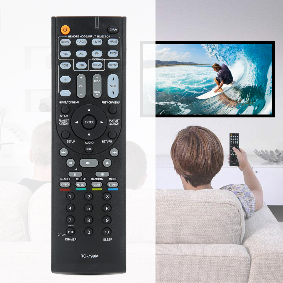 Premium Abs Remote Control Replacement Part Fit For Onkyo Rc-799M 9411323744747