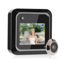 2.4in Smart Door Viewer TFT LCD Screen Display 0.3MP 95 Wide Angle Camera Photo Recording