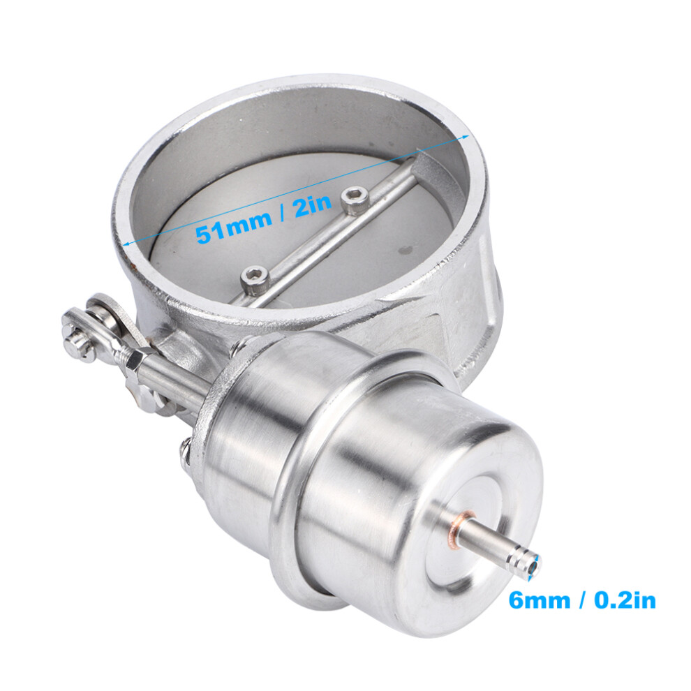 63Mm 2.5In Close Style Vacuum Actuator Exhaust Control Valve Fit For E30 325I 318I M3 Ep Cut63 Cl 6951323748763