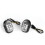 9LED Motorradblinkleuchte 12V Universaler Blinkgeber Gelb 12