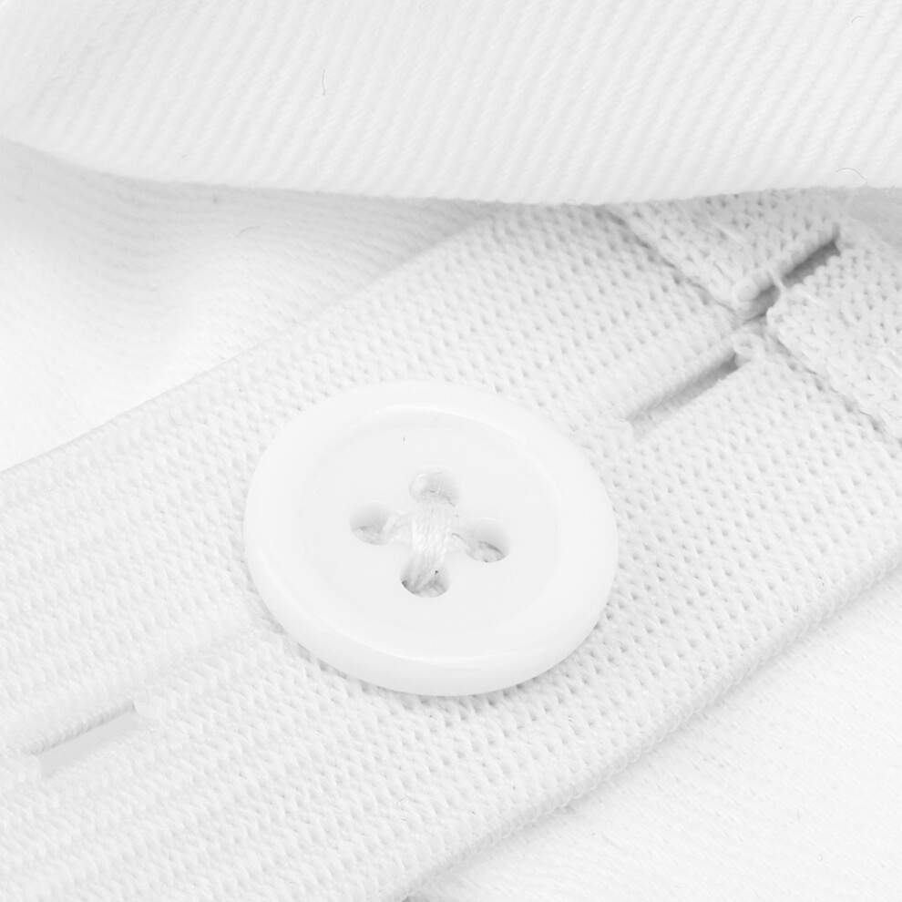 Adjustable Button Type Peritoneal Dialysis Catheter Belt Patient Peritoneal Tube Protection(White )