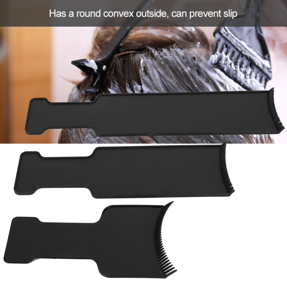 3pcs Hair Color Board Professional Hairdressing Hair Dye Color Board for Barber Shop
