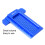 TS-3 Aluminum Alloy Ruler Woodworking Measuring Tool Mini Scriber Hardware AccessoryBlue 9