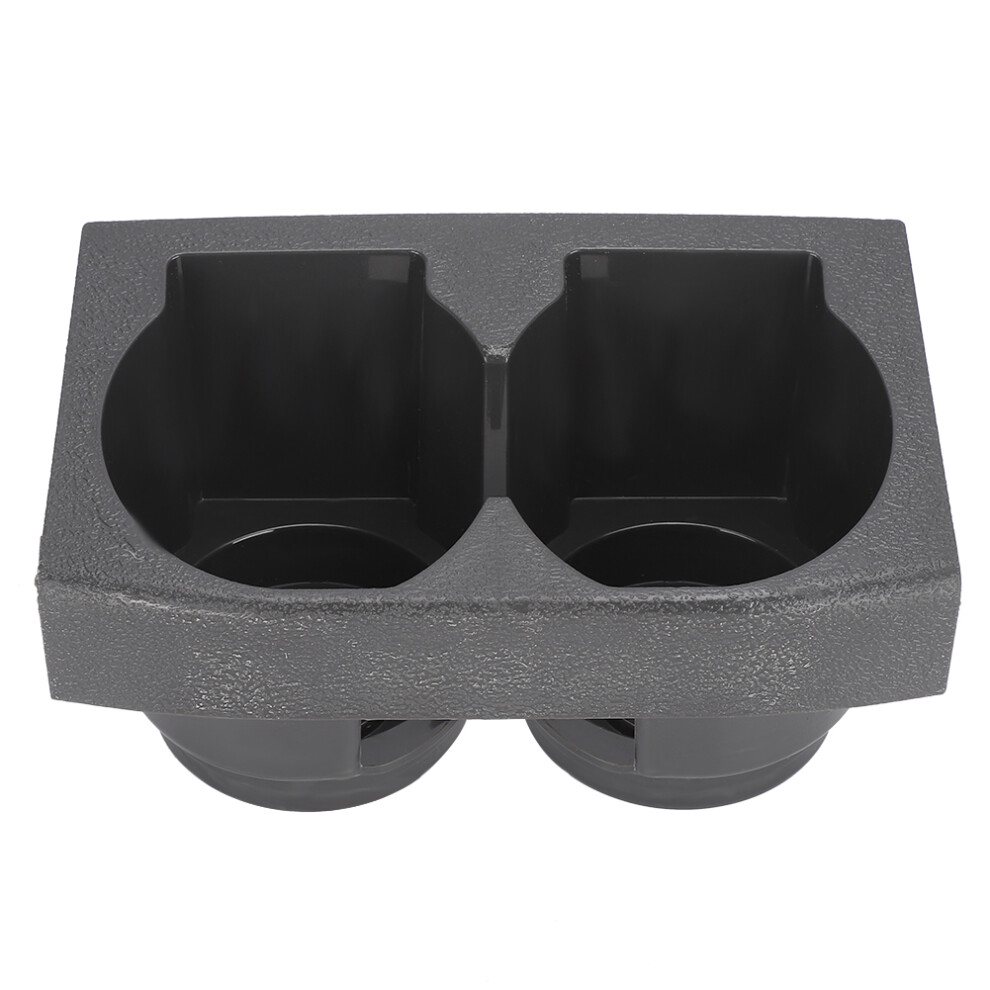 Dual Hole Cup Holder Centre Console Beverages Drinks Stand Fits For Nissan Patrols Gu Y61 1997-2005Gray 7901323758704