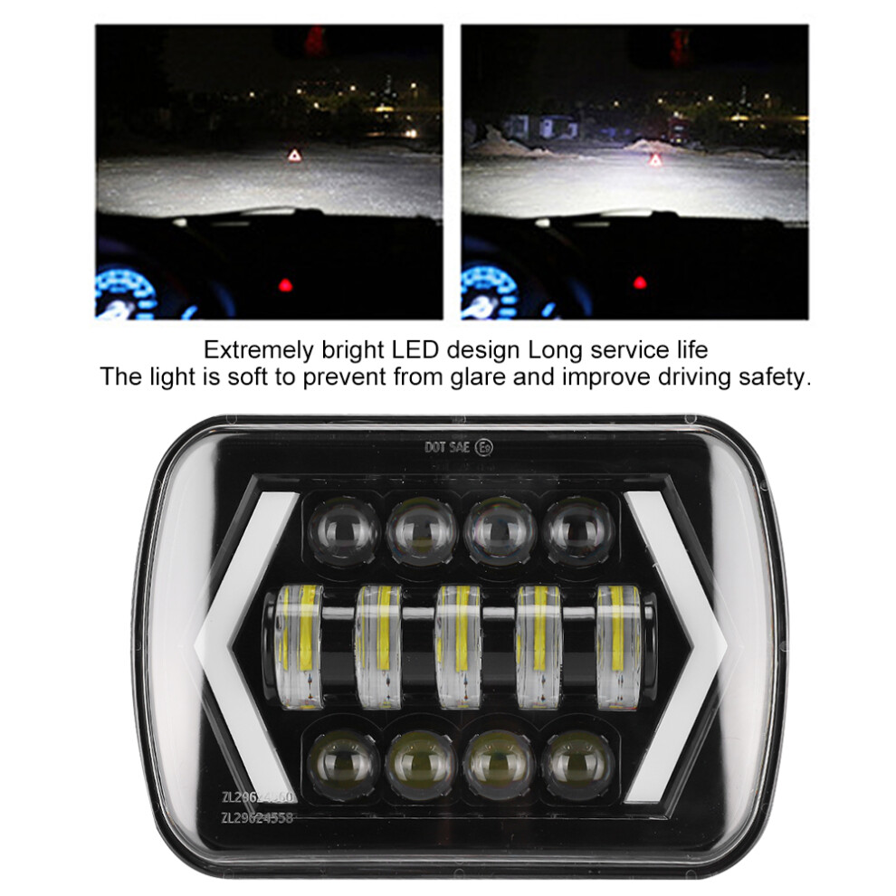 210W 6000K 21000LM H4 LED Headlight IP67 Headlamp Fit for Jeep Cherokee XJ 12-24V