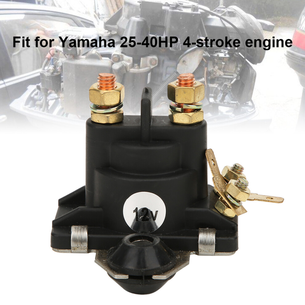 Starter Relay Fit For Yamaha 25-40Hp 4-Stroke Engine Outboard Parts 65W-81941 12V 8481323763124