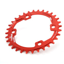 Aluminiumlegierung 32T + Negativ-Zahnplatte für M8000 Fahrrad Rot