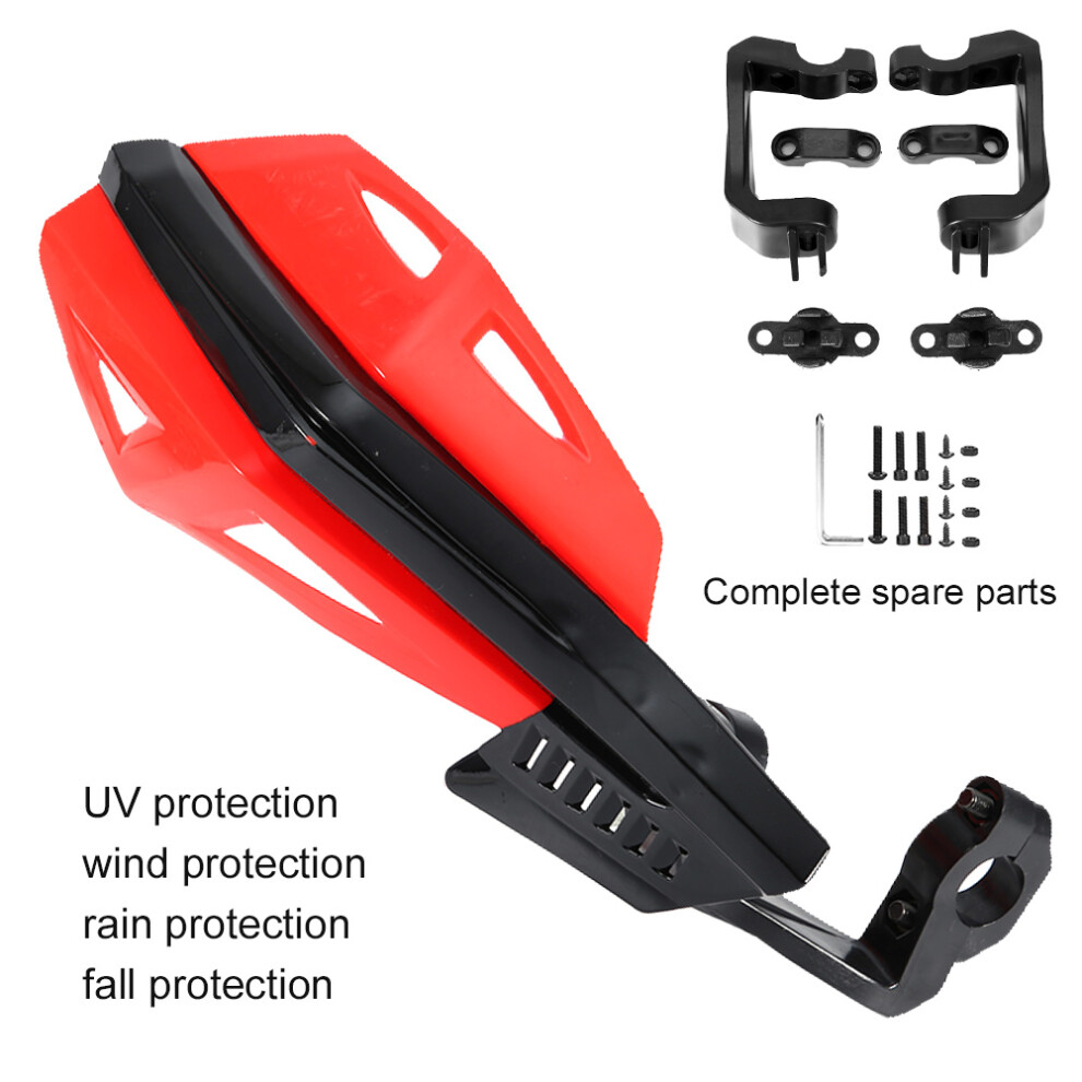 Motorcycle Hand Guard 7/8In 22Mm Abs Fall Resistant Protector Universal For Motorcycle Electric Bike Scooterred 9391323767215