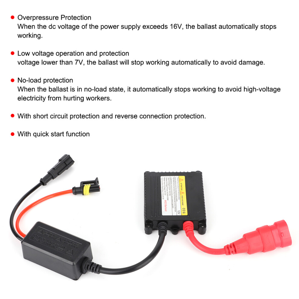35W For Xenon Lamp Ballast Stabilizer For Xenon Ignition Unit Block Universal Car Accessory Light 8481323766729