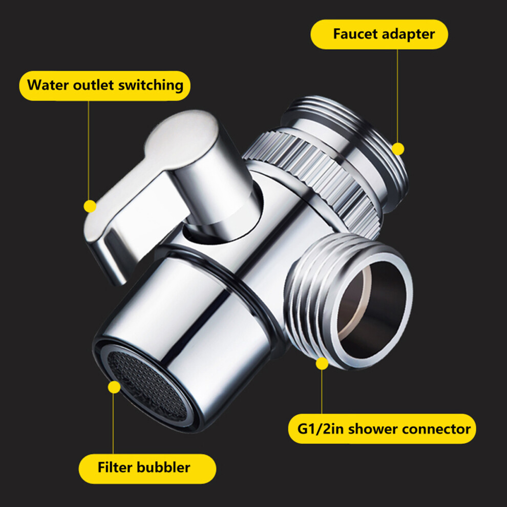 G1/2In Two Modes Head Washing Shower Head Sprayer Accessories Kit For Home Hair Salon Use 7671323766718