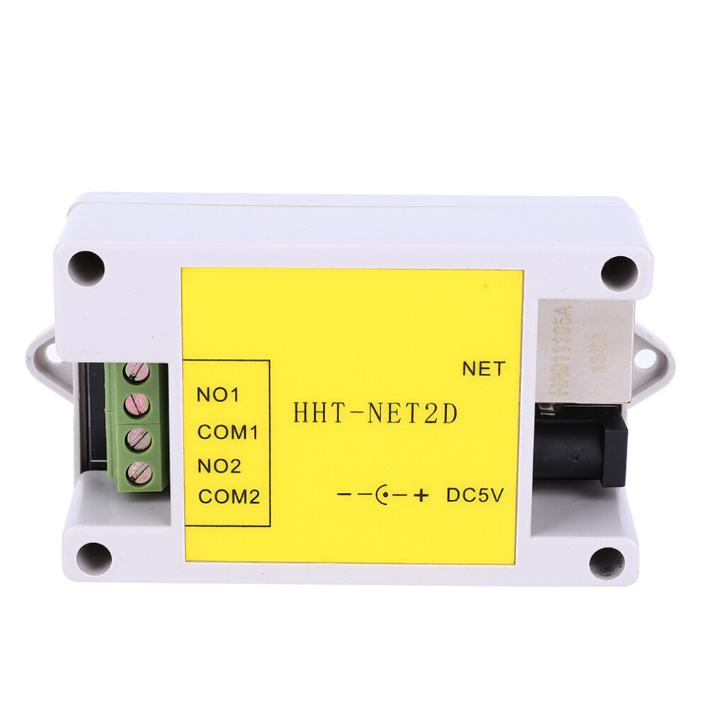 Ip Network Relay Module 2 Channel Remote Control For Smart Home Control Dc5v Hht Net2d 3381323769698
