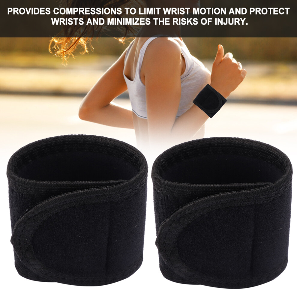 2pcs Professional Wrist Support Adjustable Wrist Brace Sports Training Pain Sprain Wrist Protective Wrap