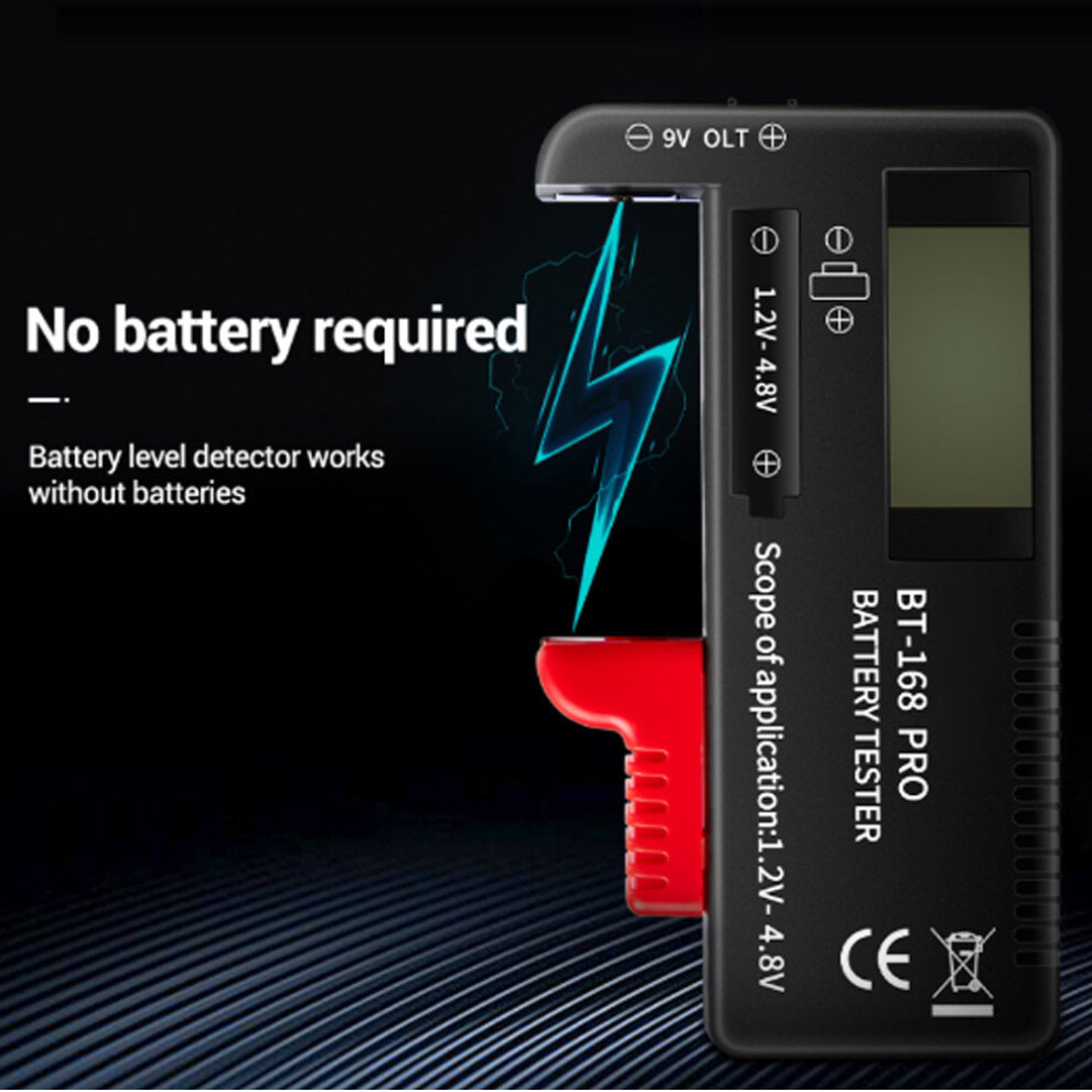 168Pro Digital Battery Capacity Tester Testing Equipment Lcd Display For 1.2Vâ4.8V Battery 7891323770663