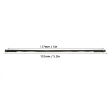 12 Stück Carbonstahl-Kreisschneider, 132mm, 18 Zähne für Holz- und Metallbearbeitung