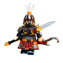 (Mongolian Riding) Zhang Fei, the third-party doll, the romance of the three kingdoms generals, the building blocks, the national tide toys, weapons and armor cloak
