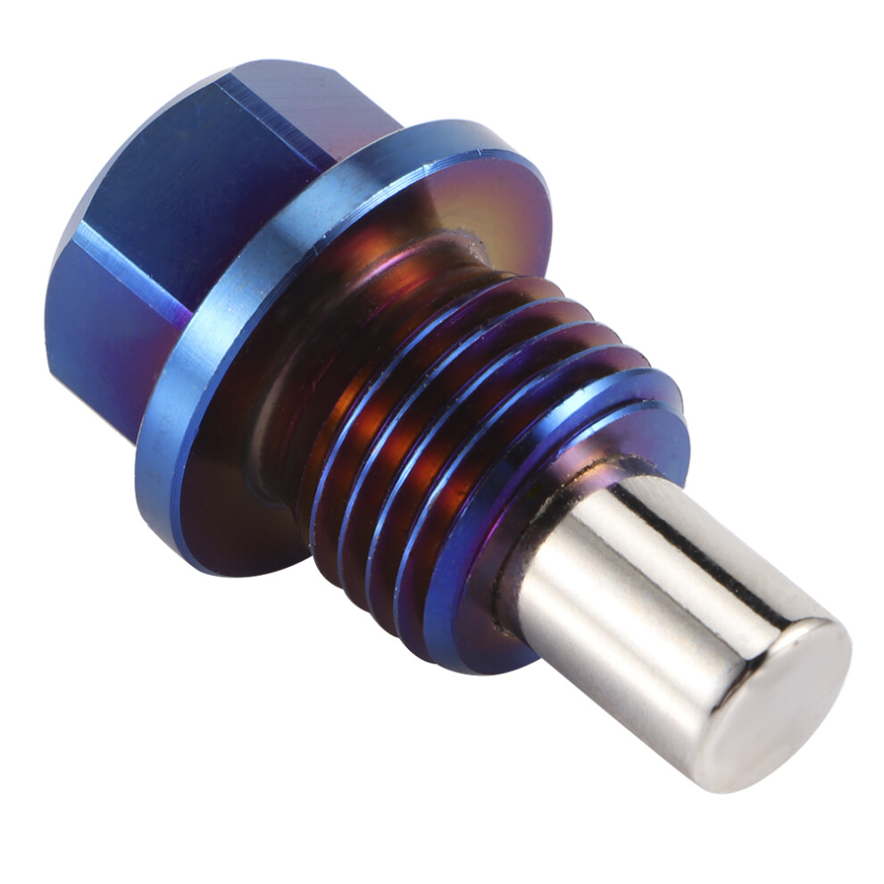 Aluminum Alloy Magnetic Oil Pan Sump Return Drain Plug Bung Fitting Adapterm14x1.5 8741323774675
