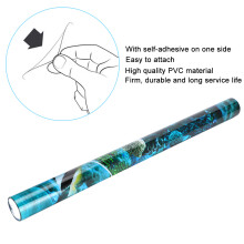 Sea World Landschaft PVC-Aufkleber für Fischtank 91x50cm Aquariumdekoration