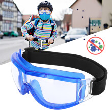 Kindersportbrille für Radfahren, wasserdicht, staubdicht, Sicherheitsbrille, blau, Modell 357