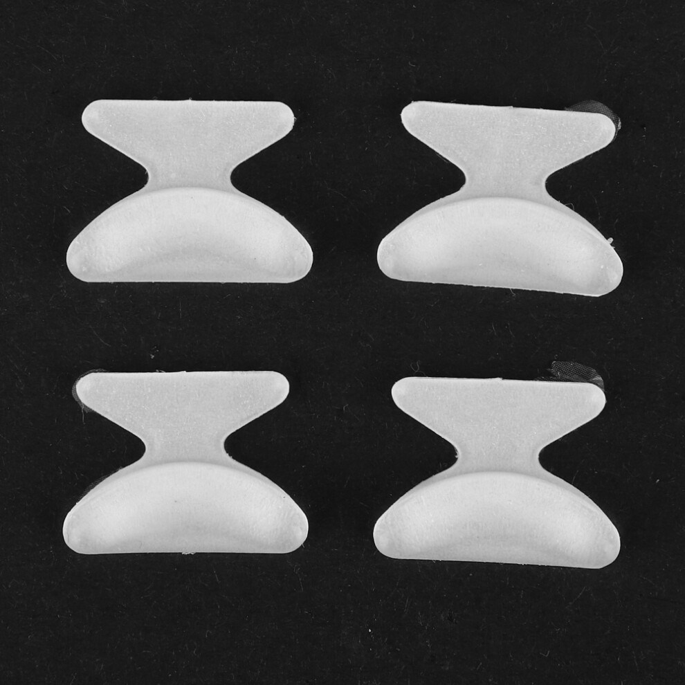 White 20 Pairs Soft Silicone Anti-Slip Nose Pads Glasses Sunglasses Accessories