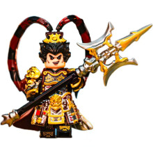 (Lu Bu) Zhang Fei, the third-party doll, the romance of the three kingdoms generals, the building blocks, the national tide toys, weapons and armor cloak