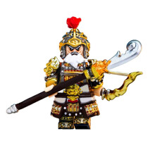 (Huang Zhong) Zhang Fei, the third-party doll, the romance of the three kingdoms generals, the building blocks, the national tide toys, weapons and armor cloak