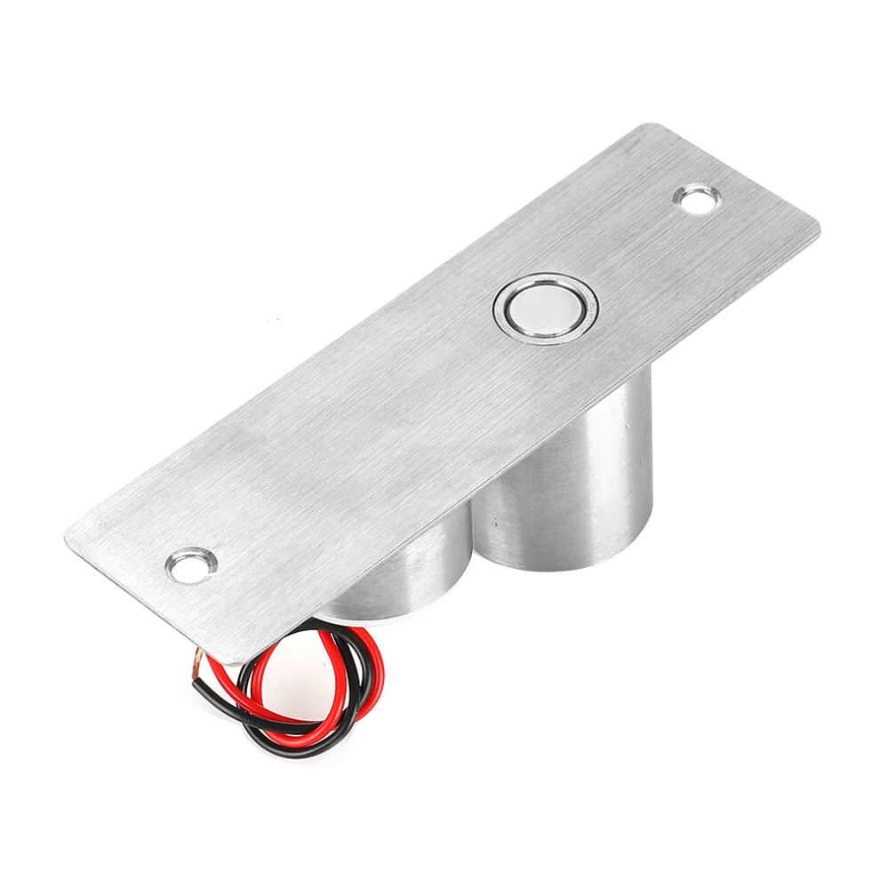 Dc12v 2-Wire Mini Embedded Electric Bolt Lock Glass Door Security Access Control System 8431323778079