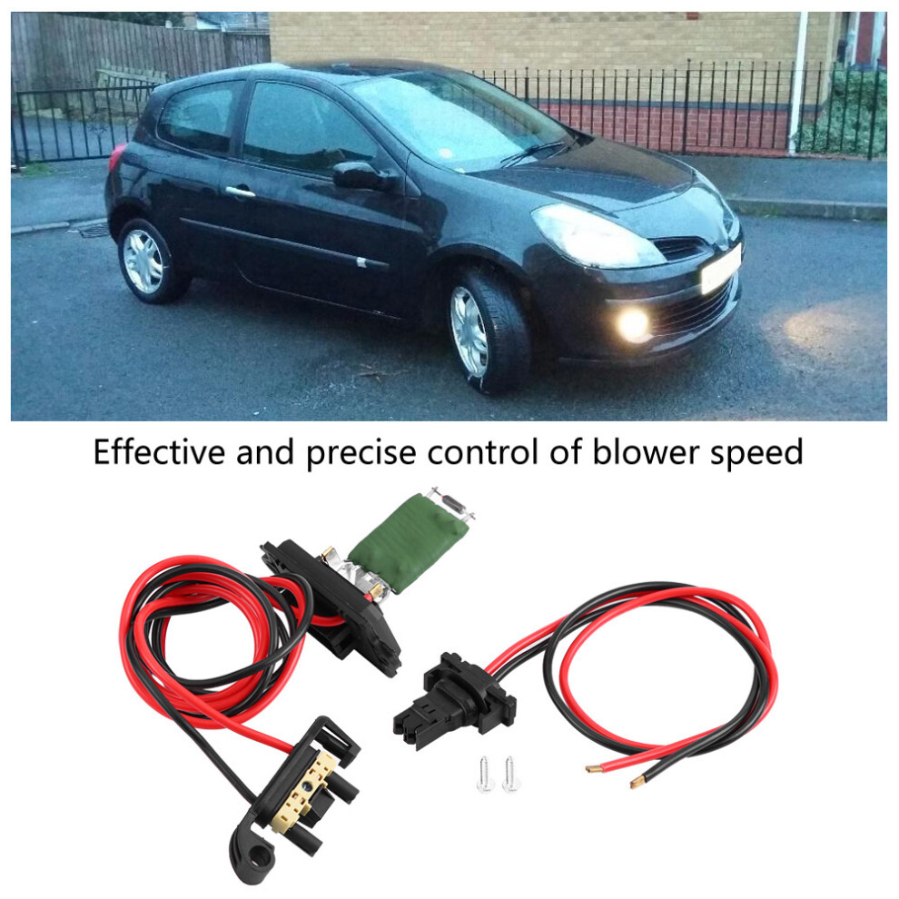 Heater Blower Fan Motor Resistor For Renault Clio Mk3 Iii Modus 7701209803 4971323778999