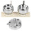 32mm DIY Aluminum Alloy Interchangeable Die Mould for Button Maker Badge Machine 2