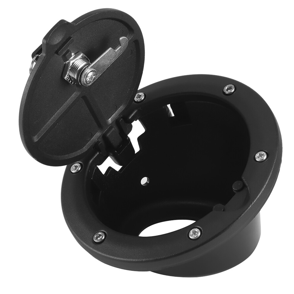 Fuel Tank Gas Cap Cover With Lock Fits For Jeep Wrangler Jk 4-Door 2-Door 2007-2017 3581323781656