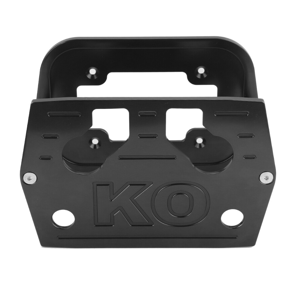 Stainless Steel Battery Tray Hold Down for Optima 34/78 Battery Red Yellow TopBlack