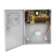 Access Control Power Supply Box UPS PWM 12V 10A with Delayed Power-off Function