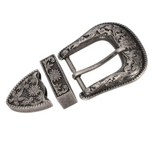 Vintage Style Handmade Carving Alloy Waist Belt Buckle Set for Collar Saddle Accessories40mm
Inner Diamter