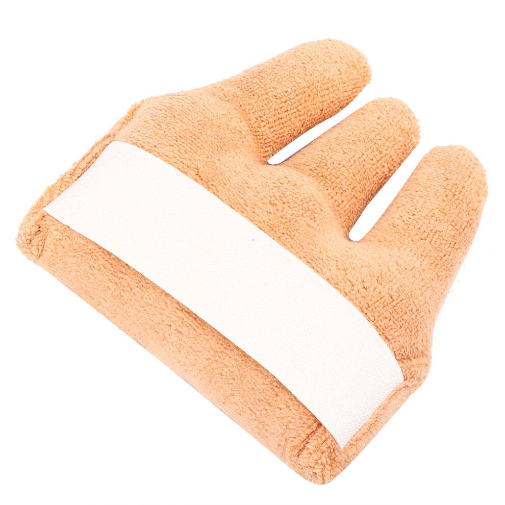 Professional Finger Separator Anti Stick Hand Finger Aid Protector Bed Elderly Care PadOrange Free Size