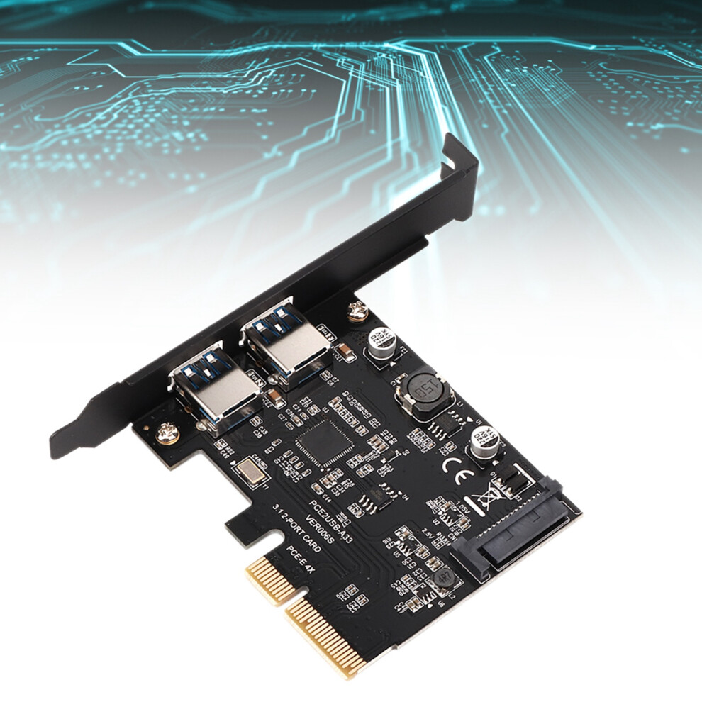 Usb3.2 Expansion Card TypeâC+TypeâA Desktop Expansion Card For Asmedia Asm3142 10Gbps 7901323787186
