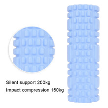 Himmelblauer EVA Yoga-Upper Foam Roller – 30 cm Muskelmassagegerät