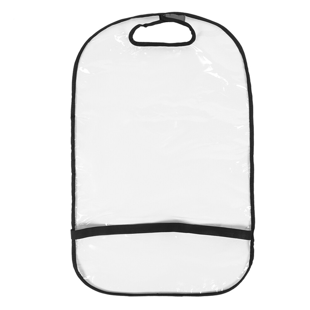 2pcs Thicken Seat Back Protector Transparent Cover Child Baby Kick Mat Large Size Clean Keep for Car Truck SUV
